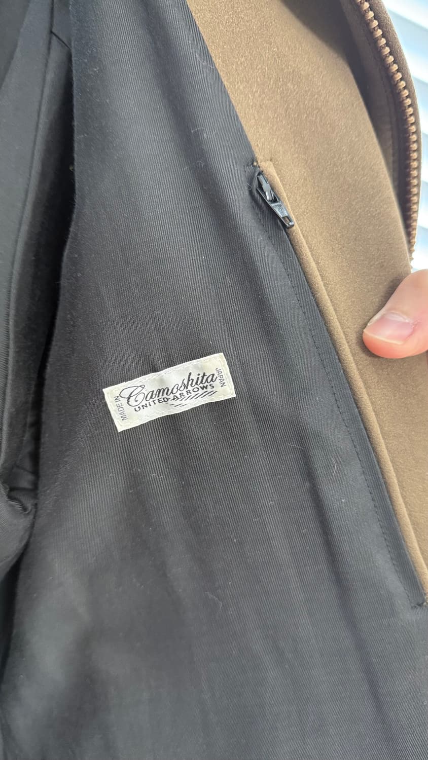 Camoshita suede jaket UNITED ARROWS 상품이미지6