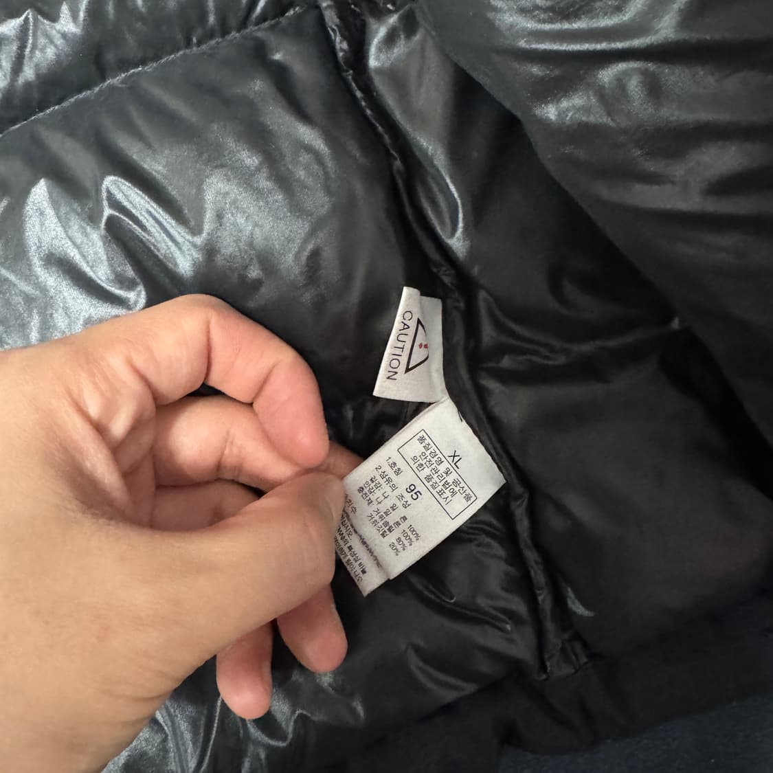 노스페이스700 구스다운  패딩 95 XL 사이즈  상품이미지5