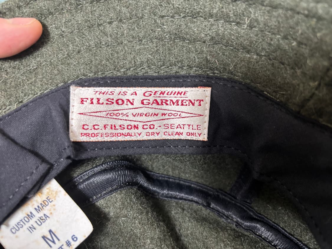 필슨 모자 버진울 버킷햇 미국산 상품이미지6