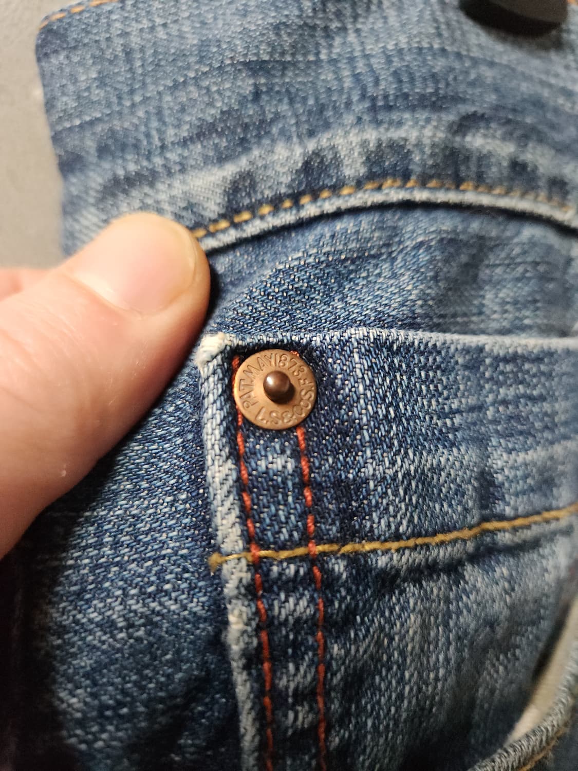 리바이스 PR523 스트레이트핏 프리미엄 데님 청바지 상품이미지8