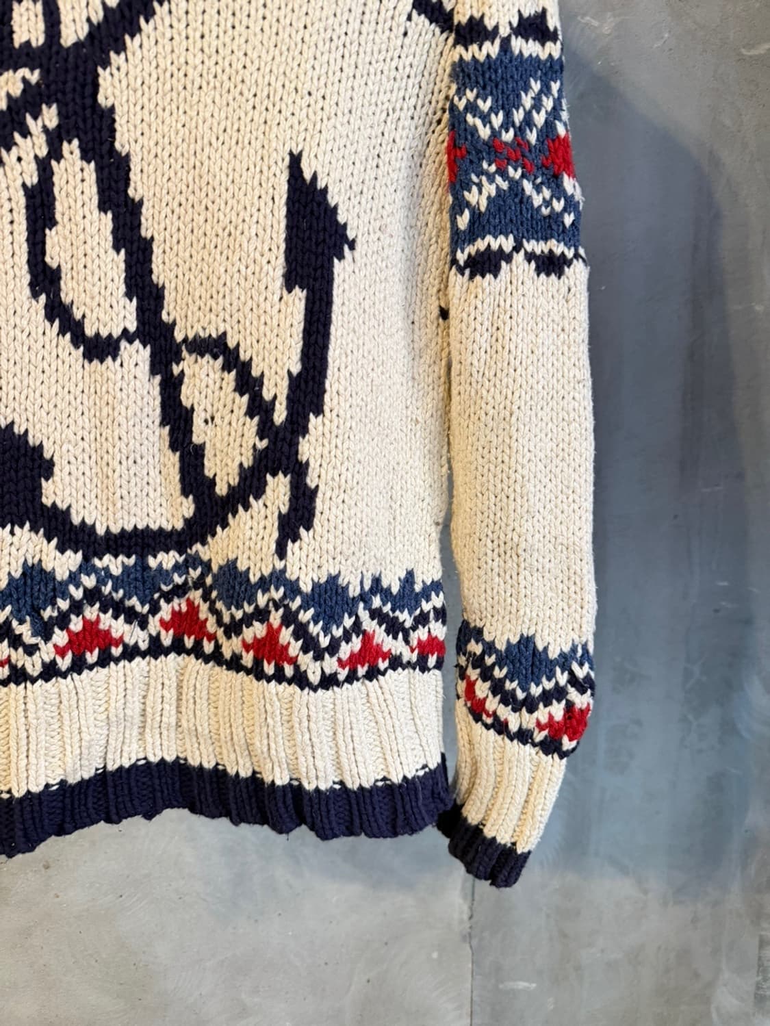 폴로 랄프로렌 코위찬 니트짚업 남성95-100 상품이미지6