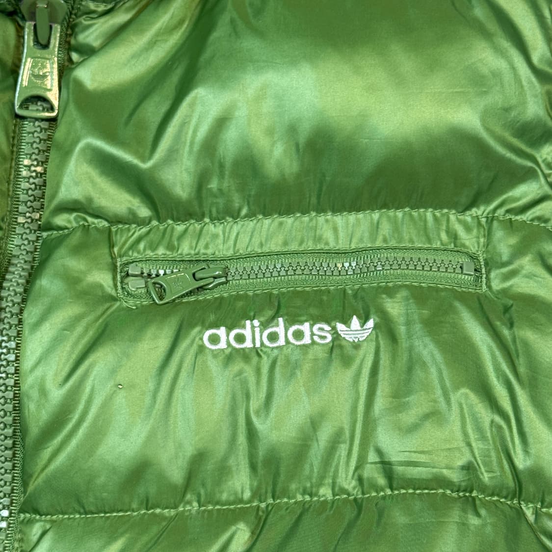 XL) 아디다스 파이어버드 2way 집업 패딩 조끼 베스트 상품이미지4