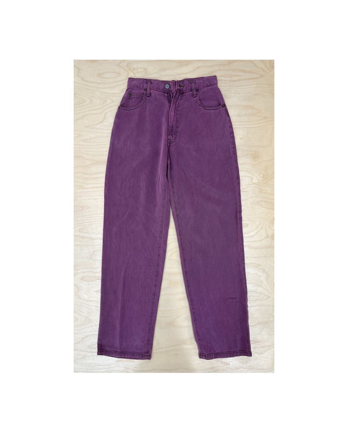 빈티지 퍼플 와이드 팬츠 상품이미지2