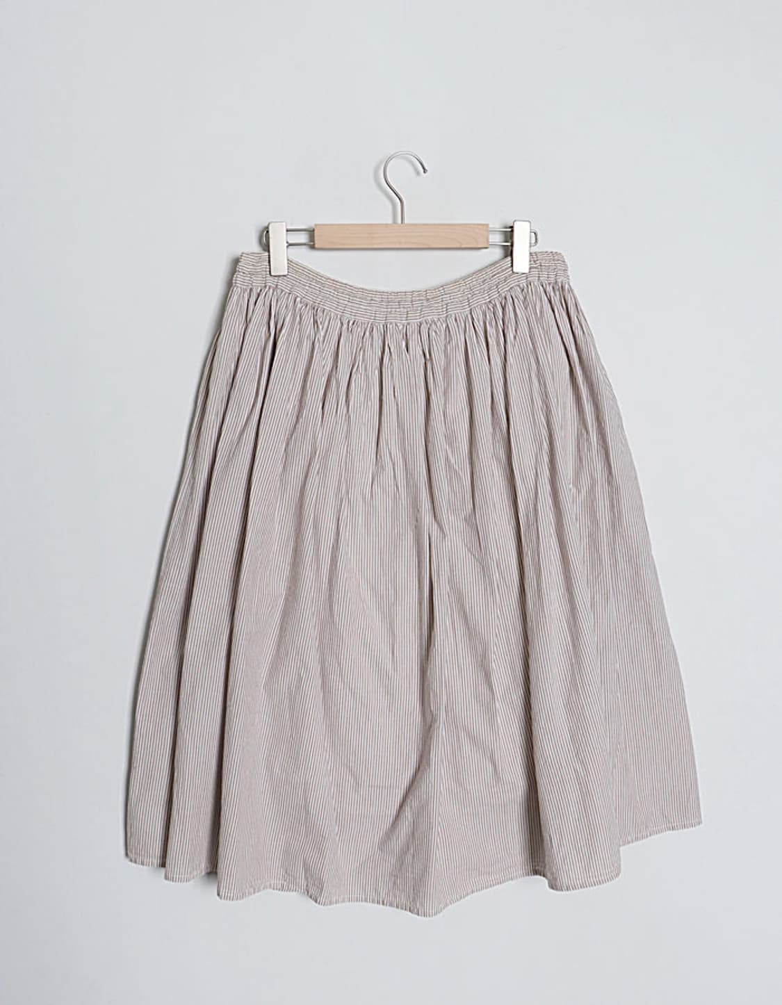 Non Gather Mid Skirt (28~30) 상품이미지5