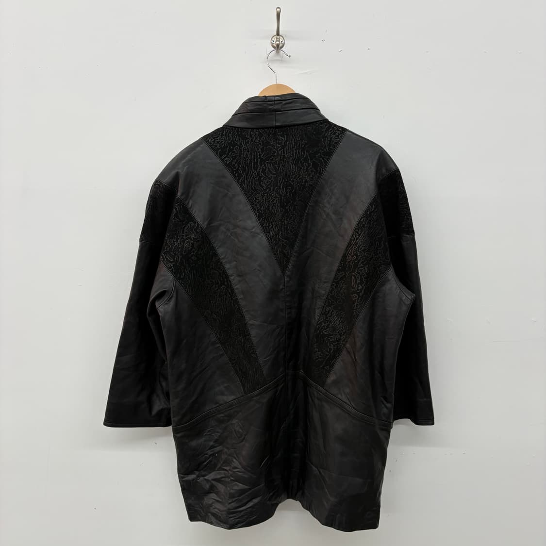 비아 누오바 블랙 양가죽 자켓 남/L 상품이미지5