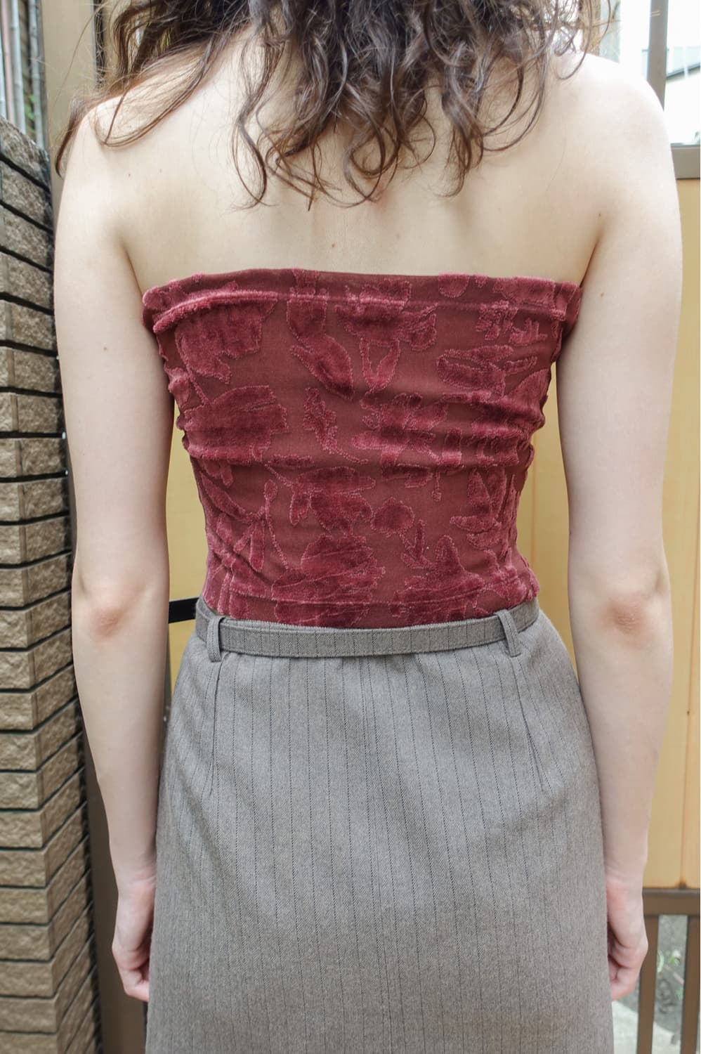 nuuanu 누아누 Hove Top_Wine 1 (이현아 착용) 상품이미지2