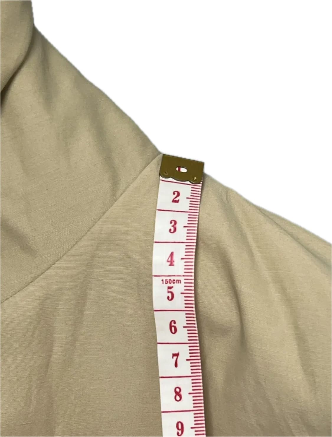 [M, L 돌먼 샘플] 24FW STU 돌먼 코트 베이지 후드 버전 상품이미지6