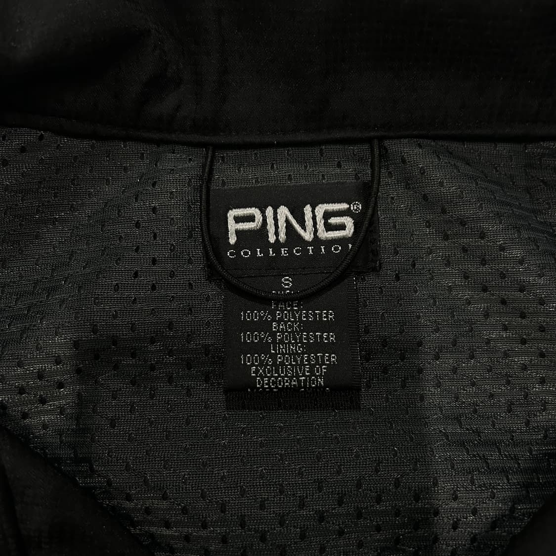 Ping 블랙 남성 자켓 상품이미지2