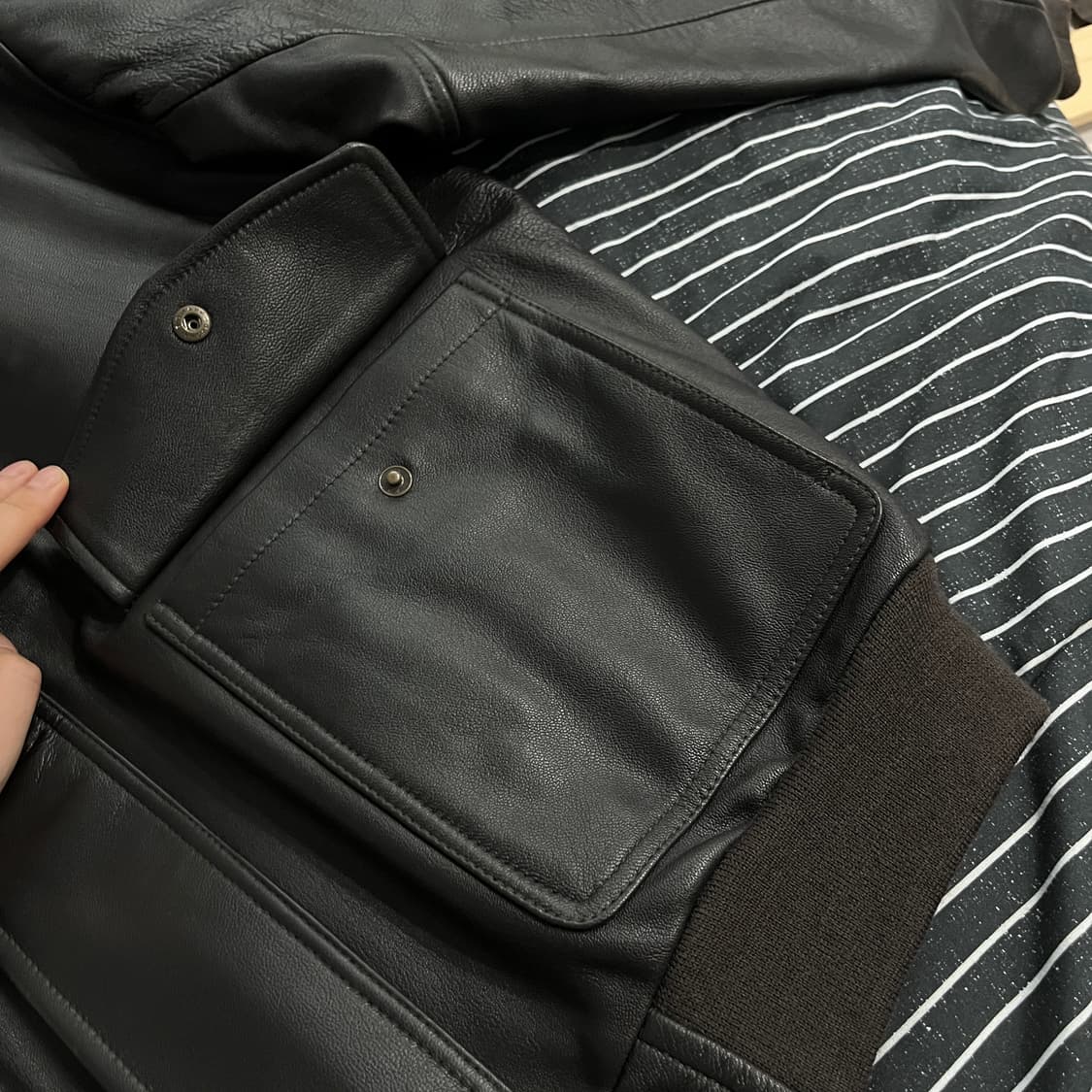 90s 엘엘빈 A-2/a2 자켓 XL 상품이미지4