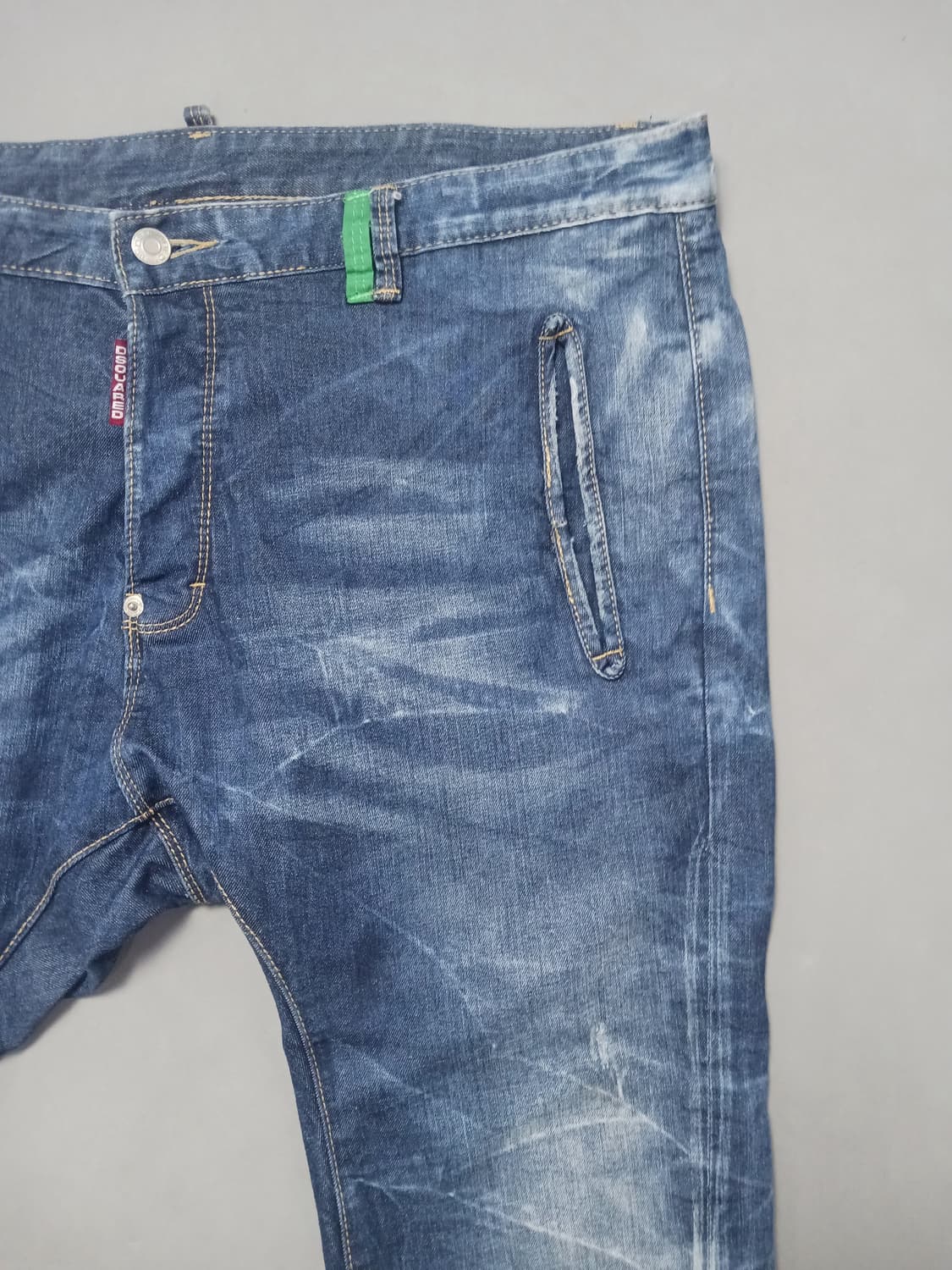 [38] 디스퀘어드2 미니포켓 라이더진 청바지 상품이미지4