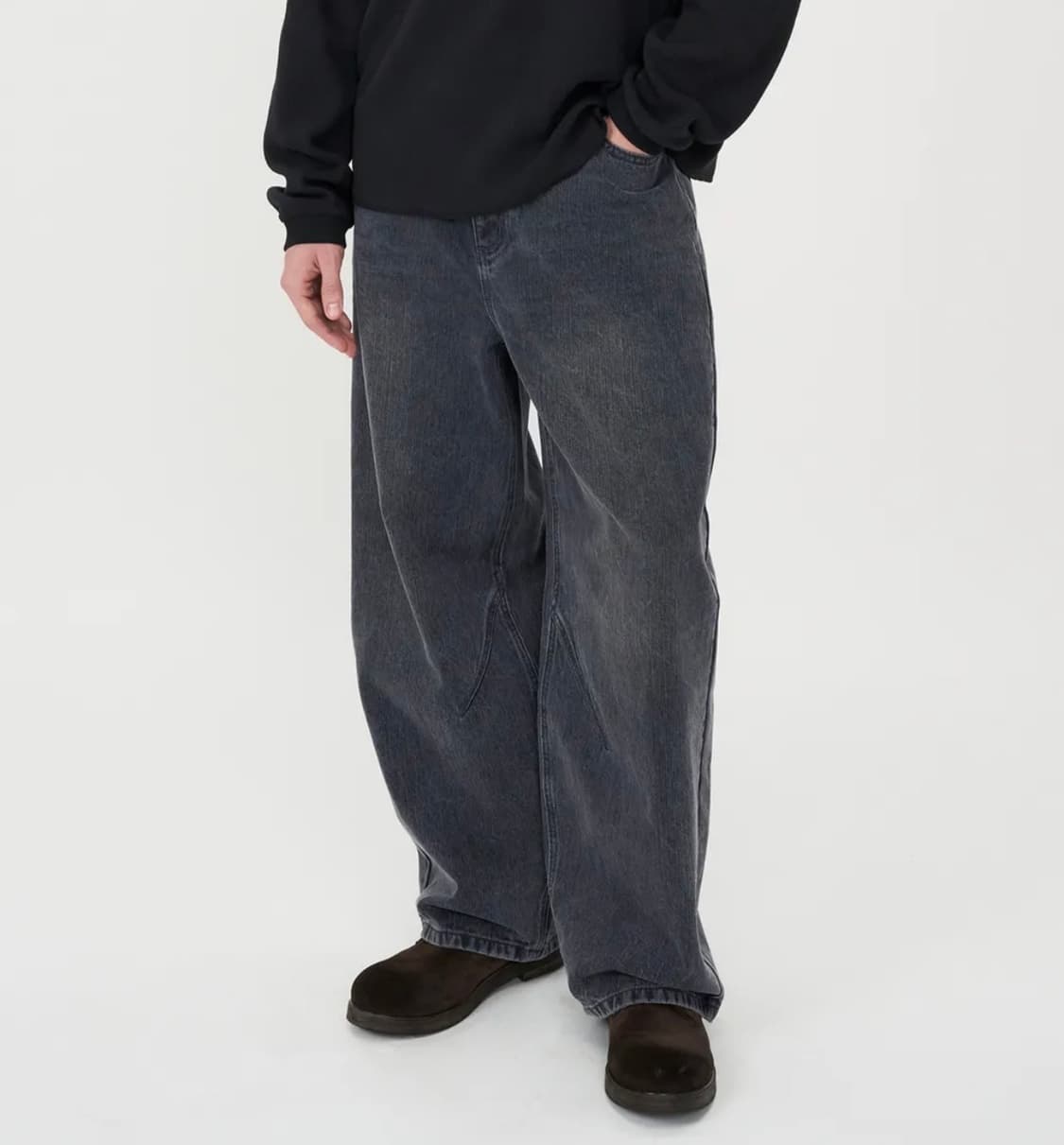 인사일런스 체인트윌 벌룬 데님팬츠 상품이미지1