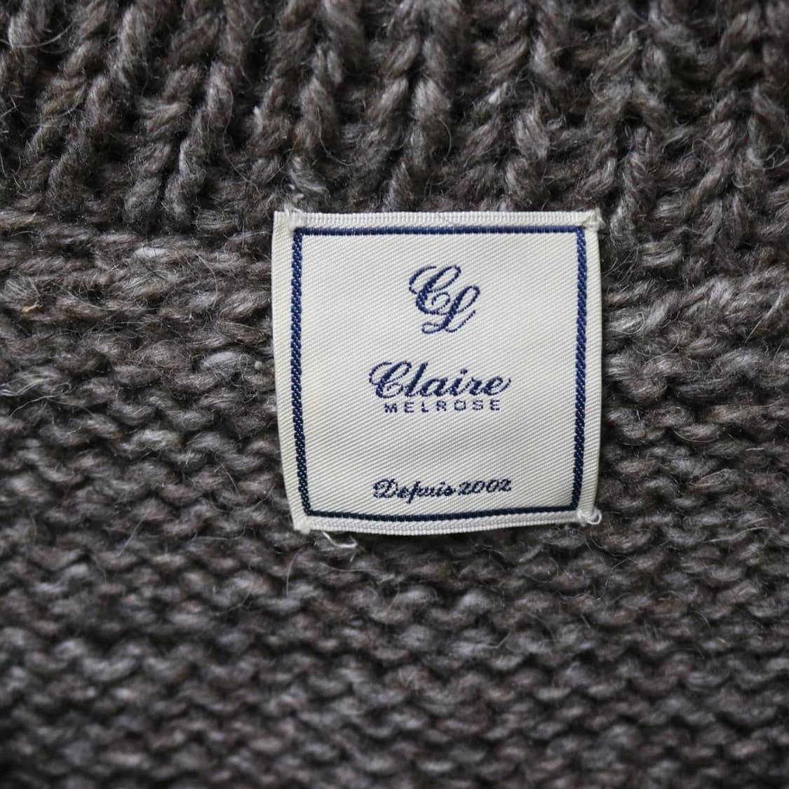 MELROSE 울 혼방 터틀넥 니트 가디건 62157 상품이미지8