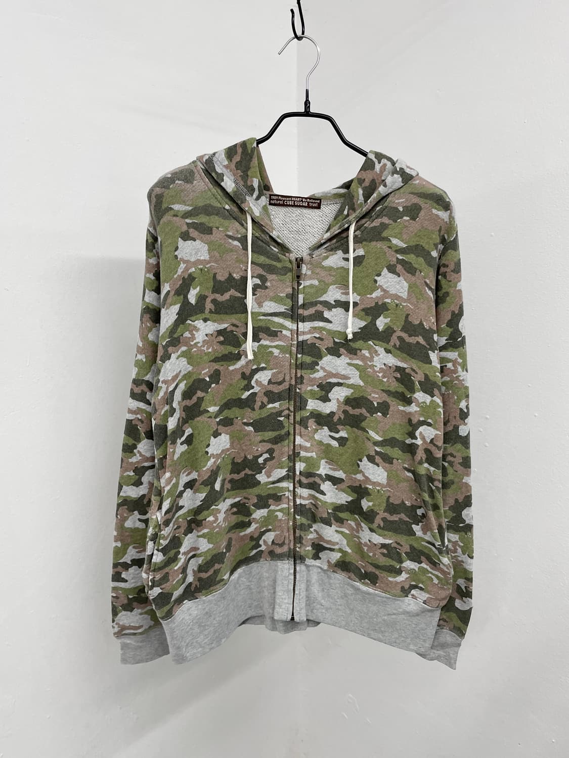 y2k 카모 후드집업 상품이미지4