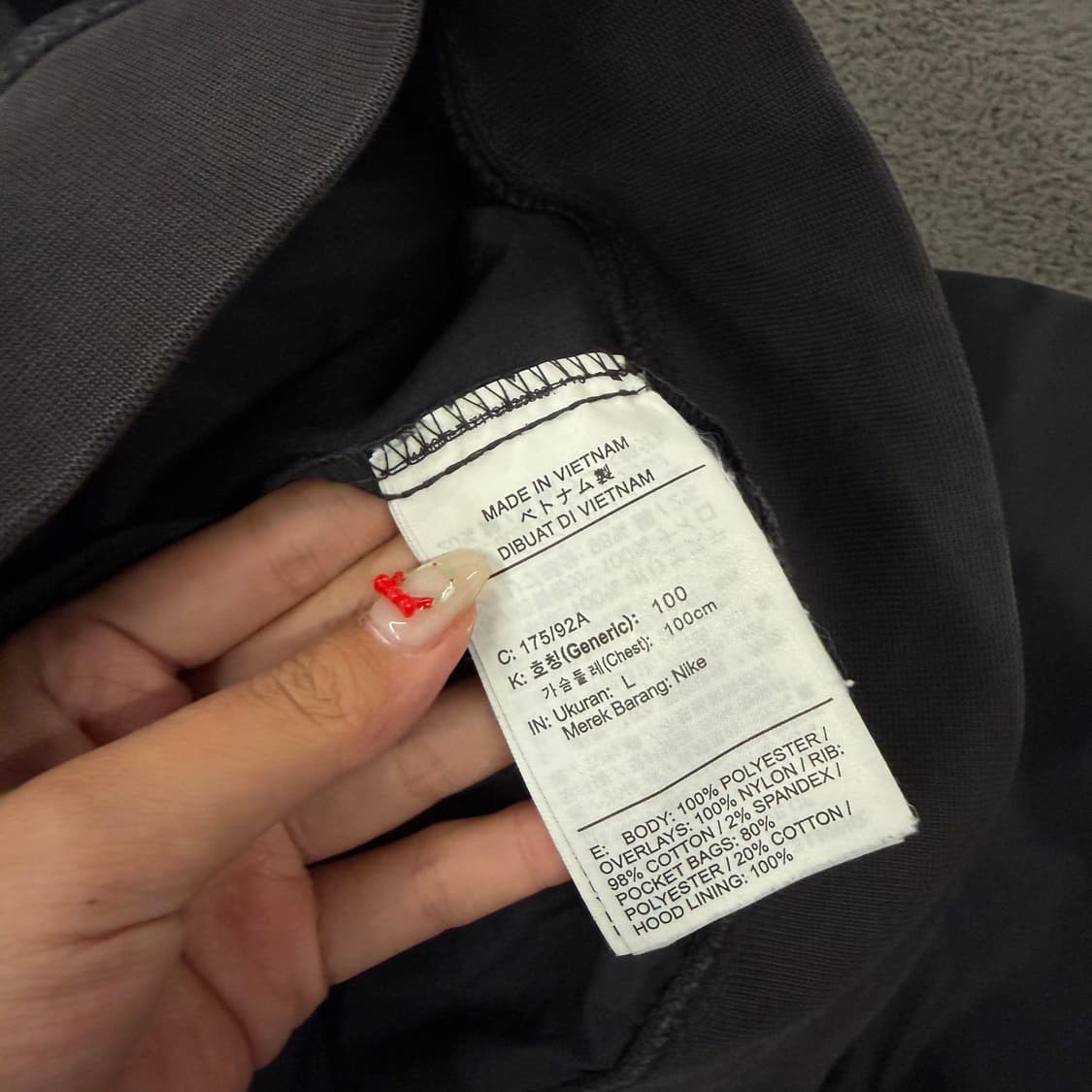 [ 정품/L ] 나이키 NSW 우븐 후드 바람막이 자켓 상품이미지6