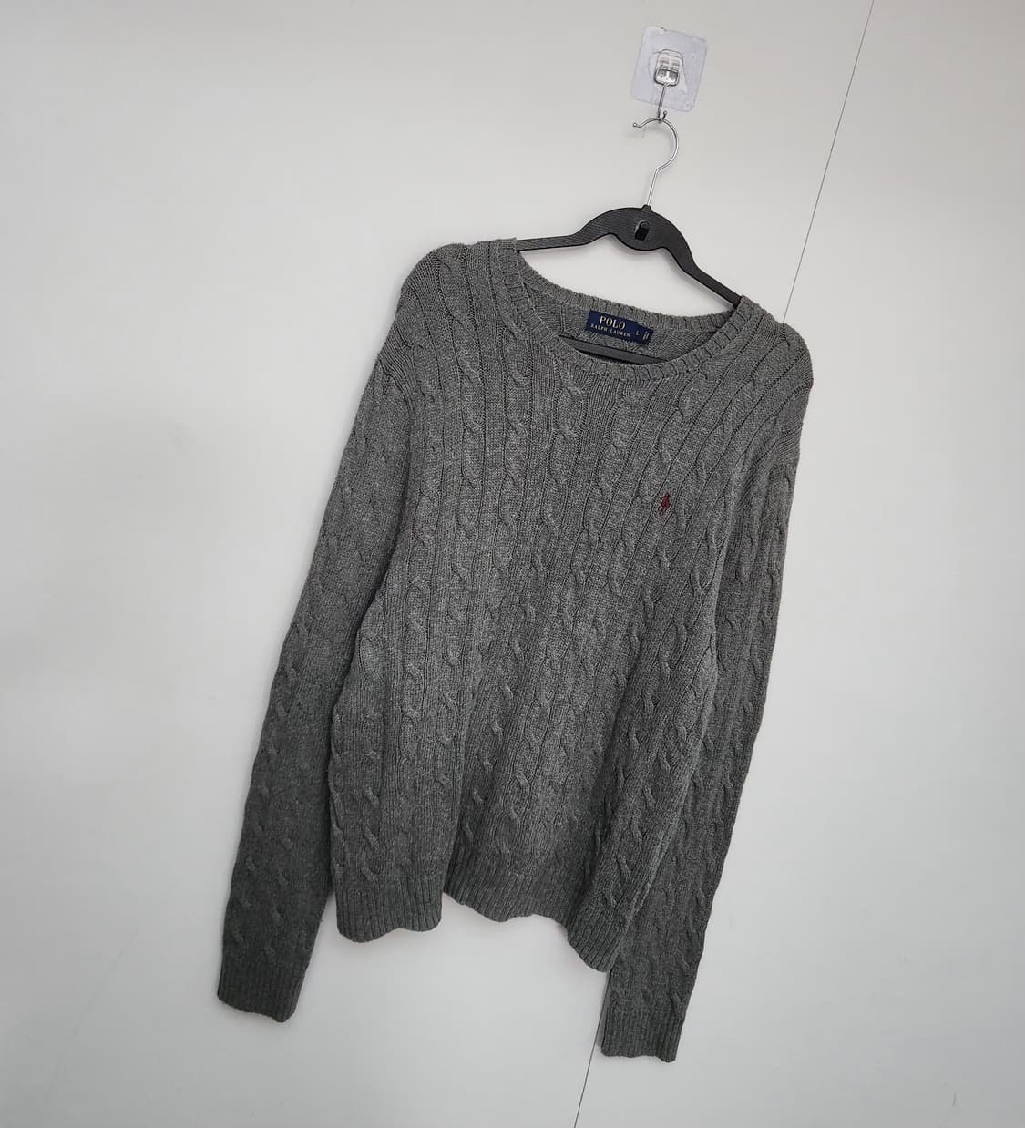 폴로랄프로렌 꽈배기니트 케이블니트 100 L 상품이미지4