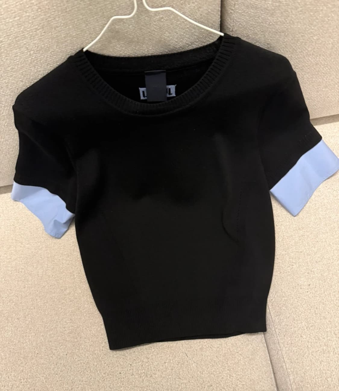 준지 셔츠 패치 반팔 풀오버 상품이미지2