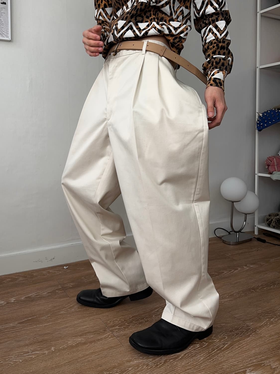 L.L. Bean 슈퍼 와이드 테이퍼드 트라우저 상품이미지2