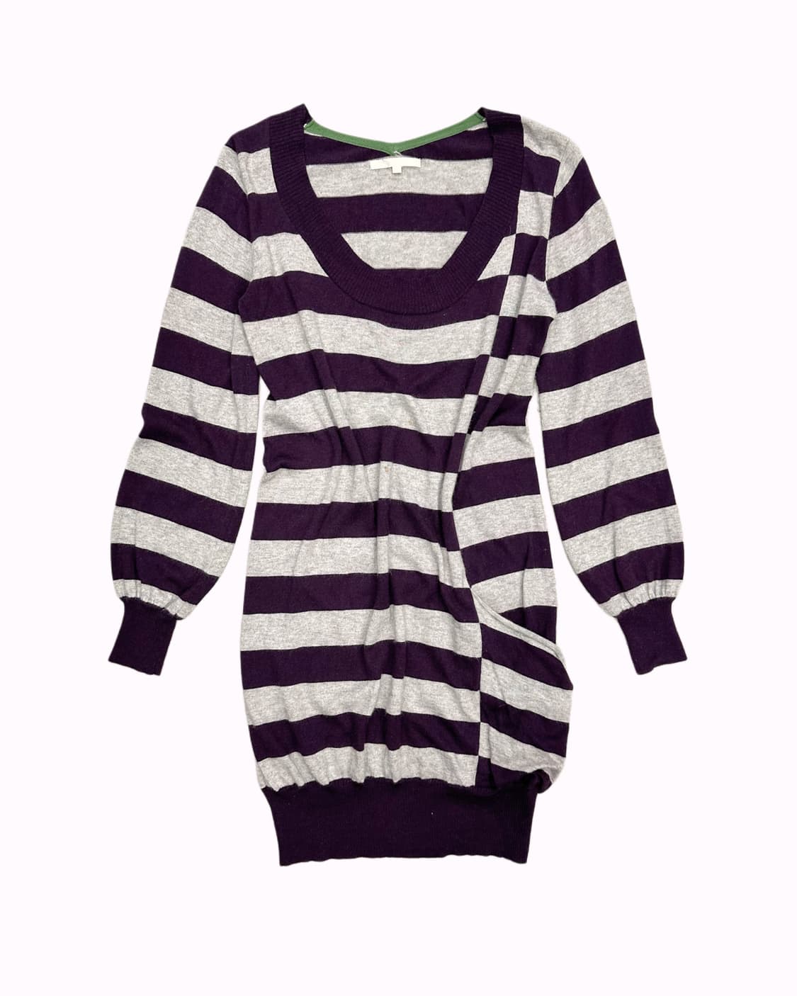 purple stripe knit dress 상품이미지1