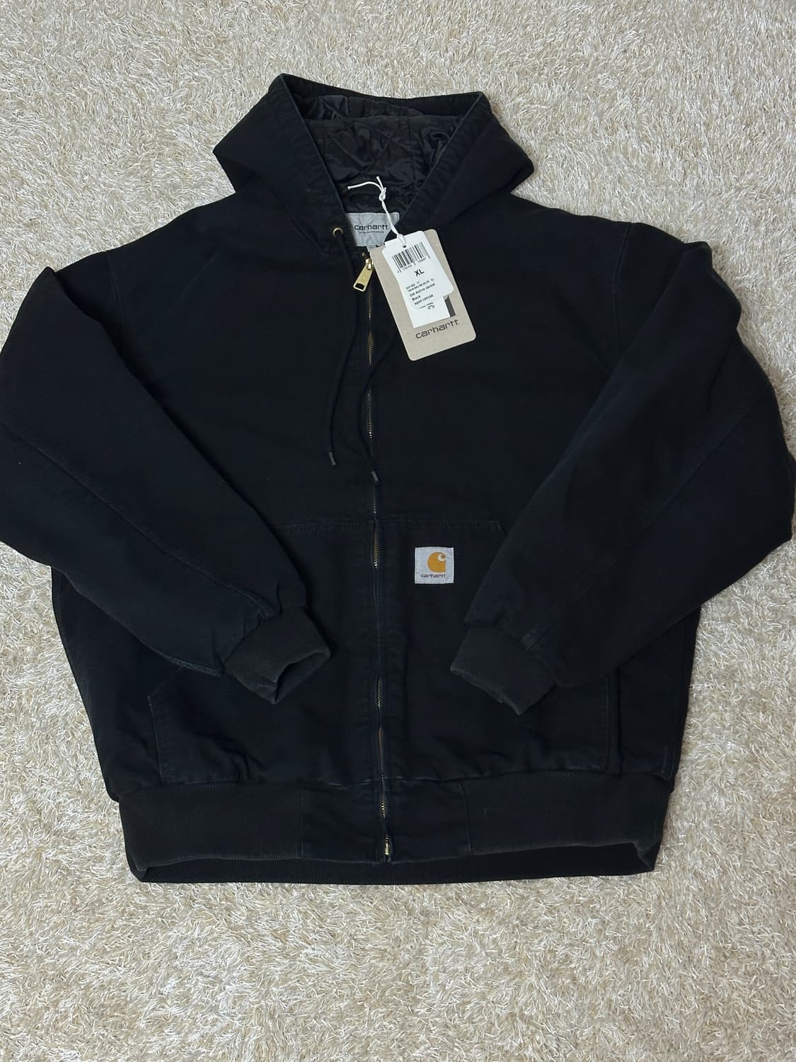 [xl] 칼하트 WIP OG 액티브 자켓 블랙 상품이미지1