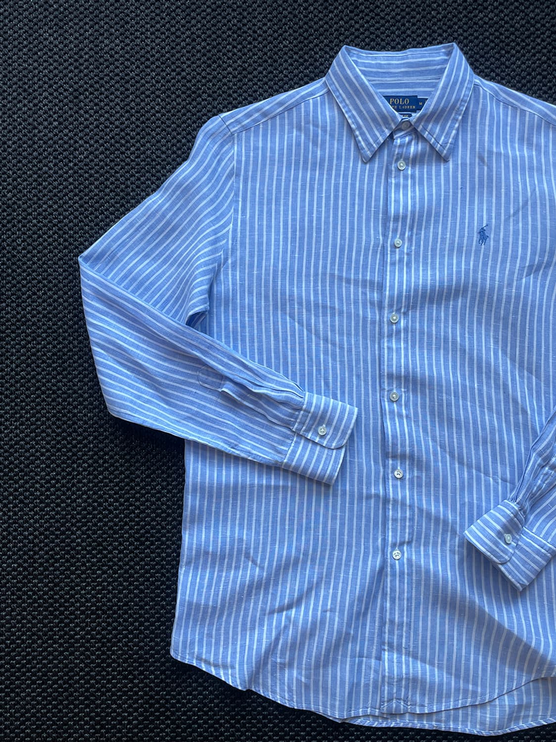 폴로 랄프로렌 스트라이프 린넨 셔츠  상품이미지2