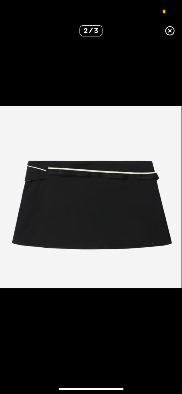 혜인서 미니 랩 스커트 hyeinseo cinched wrap skirt 상품이미지3