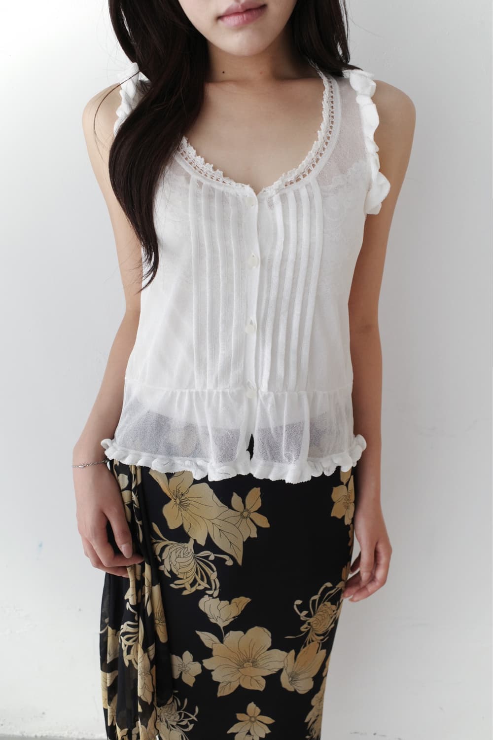 frill sleeveless 상품이미지5
