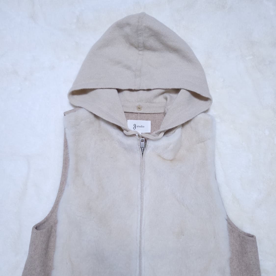 지스튜디오 여성 밍크조끼 M 0122 상품이미지2