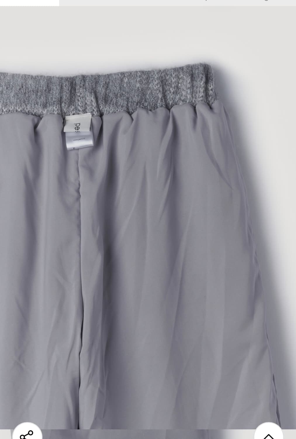 페스토 울 니트 밴드 팬츠 포그컬러 상품이미지4