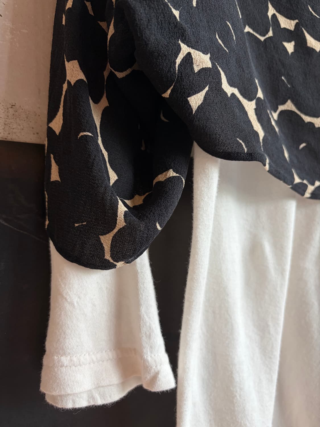 00s Dries Van Noten silk bolero cape 상품이미지4