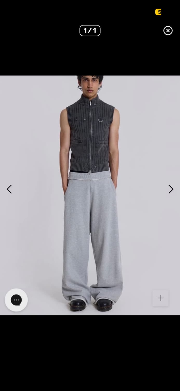 제이디드 런던 니트 베스트 M 상품이미지1