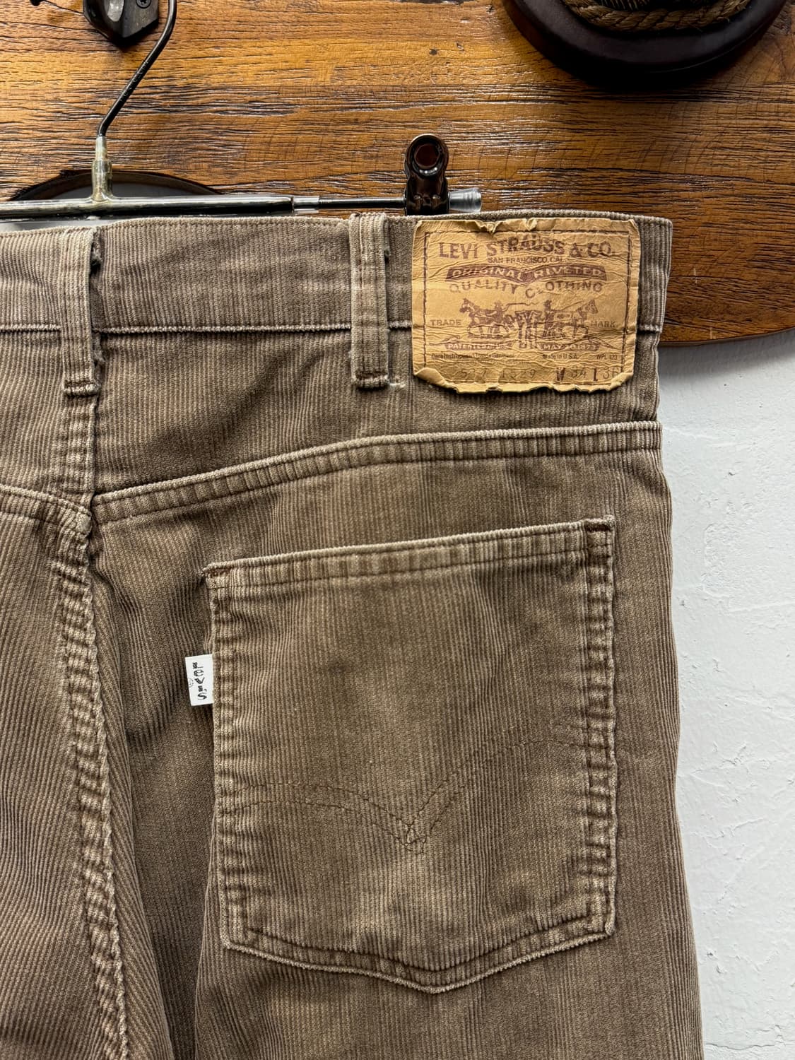 34.5) 80s USA Levi's 517 Corduroy Pants 상품이미지3