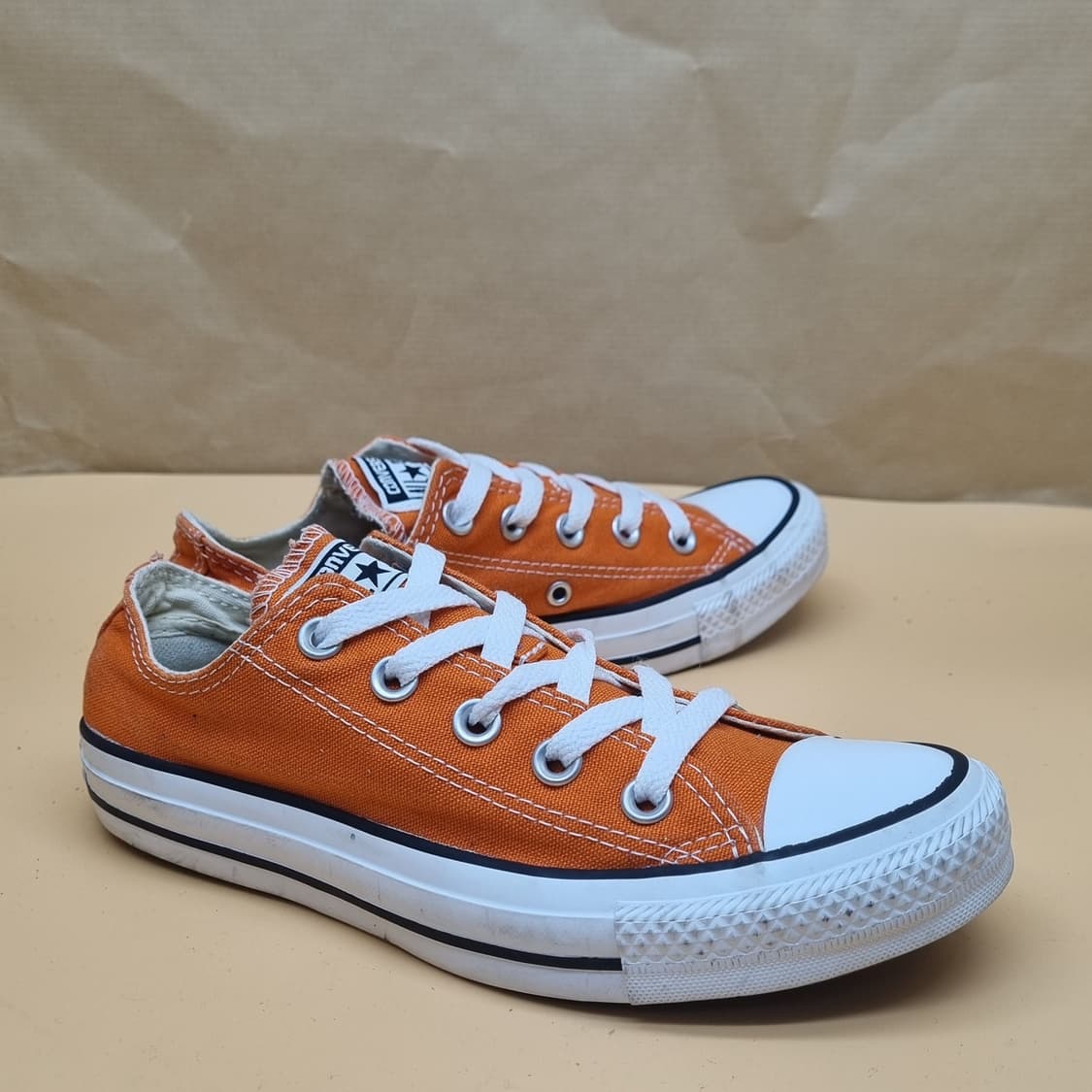 컨버스 올스타 오렌지 스니커즈 230. 상품이미지1