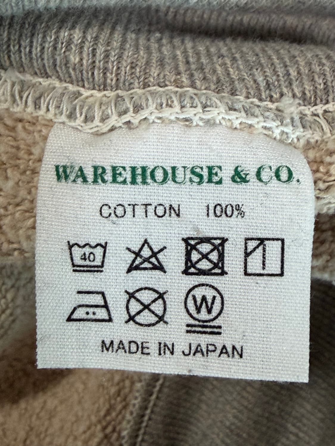 웨어하우스 403 스웨트셔츠 38사이즈(M) 상품이미지5