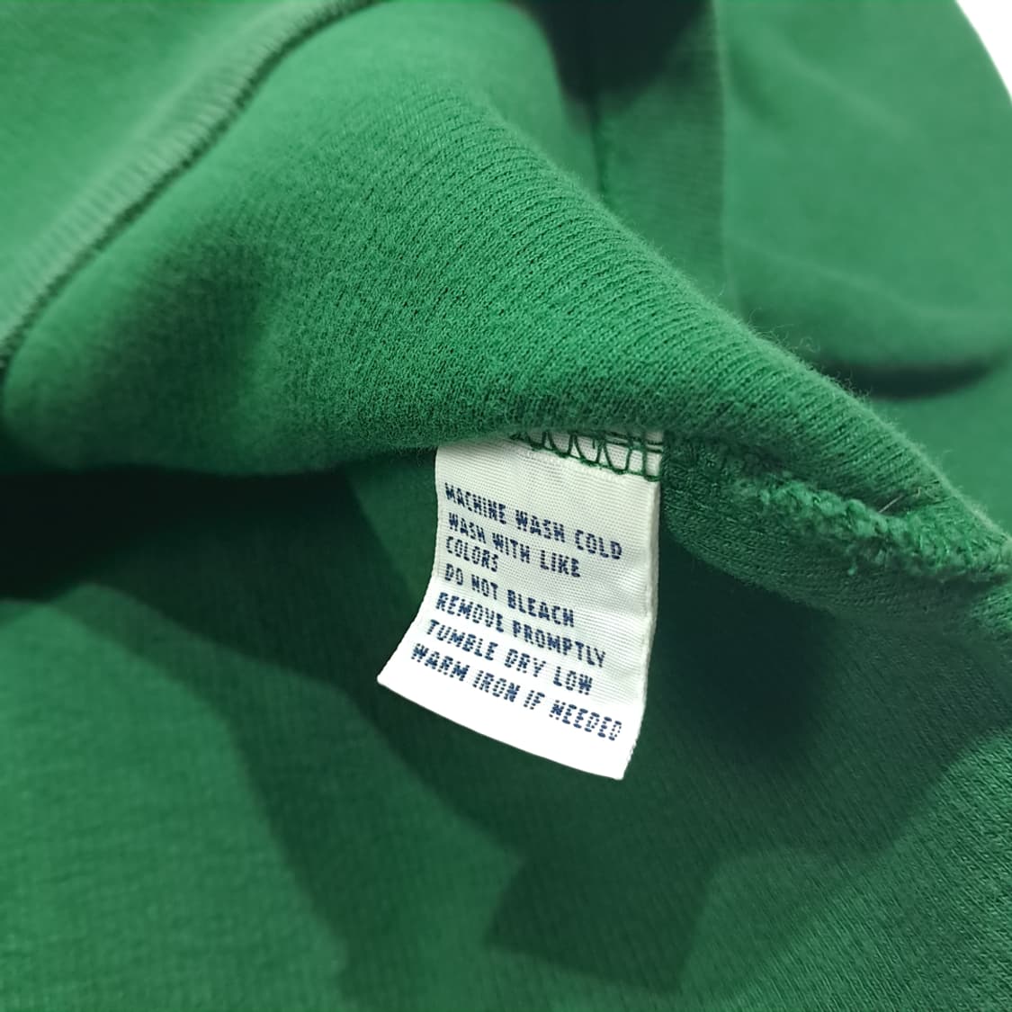 CL431 M 폴로 00s 코튼 가죽풀러 오렌지포니 그린 하프집업 니트 상품이미지5