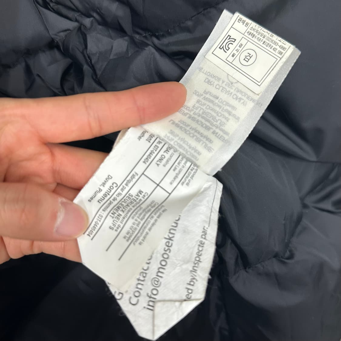 무스너클 스틸링 폭스 퍼 패딩 상품이미지8