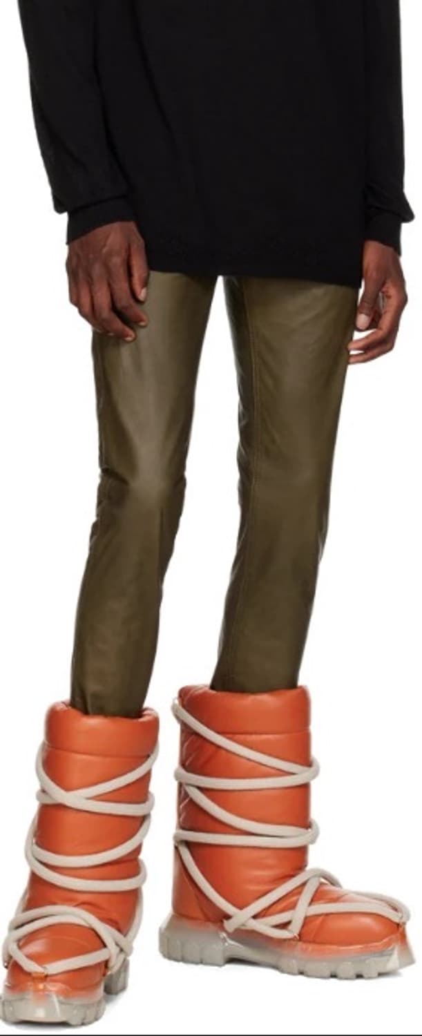 릭오웬스 22FW 루나 패딩 부츠 오렌지 44사이즈 상품이미지4