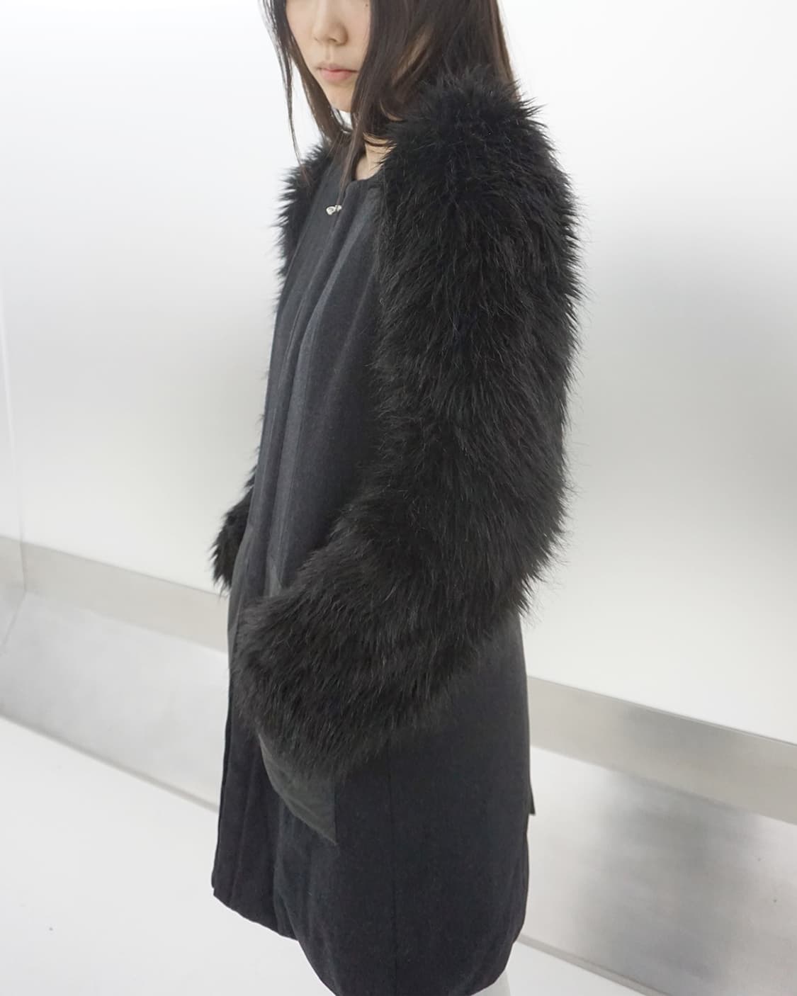 stussy fur jacket 상품이미지4