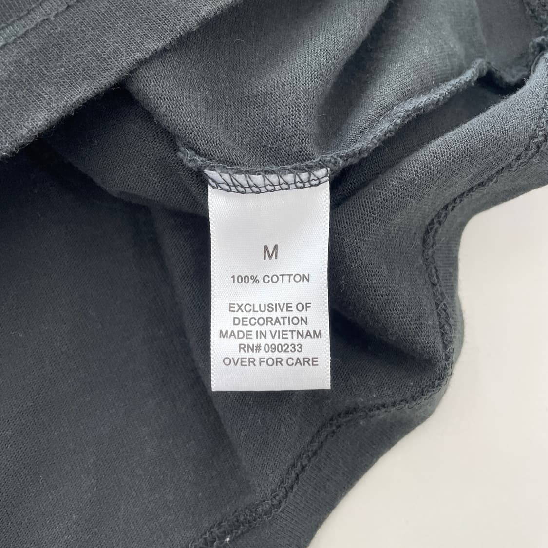 피어오브갓 에센셜 공용100-105 오버핏 블랙 로고 반팔 티셔츠 상품이미지9