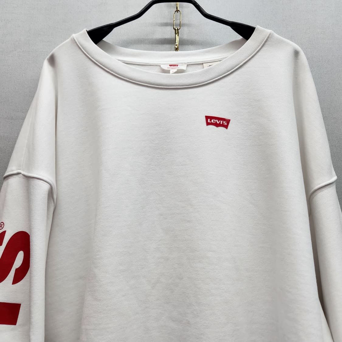 리바이스 사이드 로고 오버핏 맨투맨 XL(2XL) 남여공용 상품이미지2