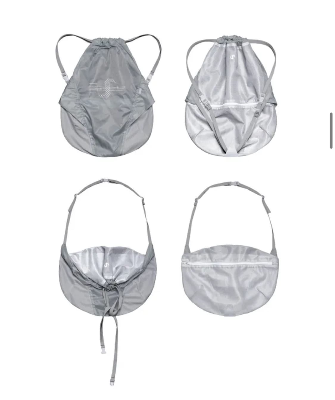 오호스 ojos deformable light gym sack grey 상품이미지1