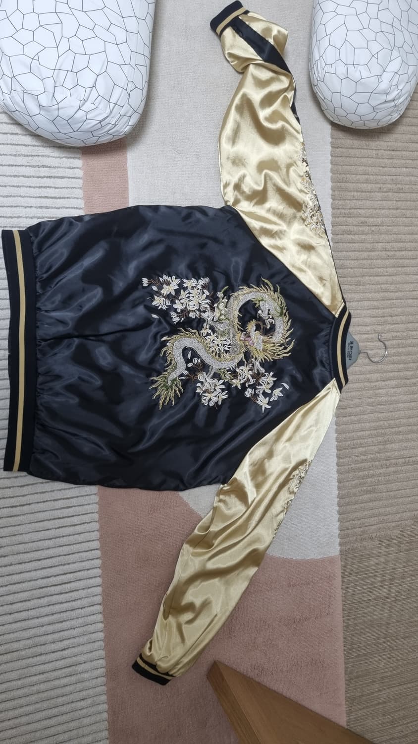 [L]용 자수 리버서블 스카잔 상품이미지2