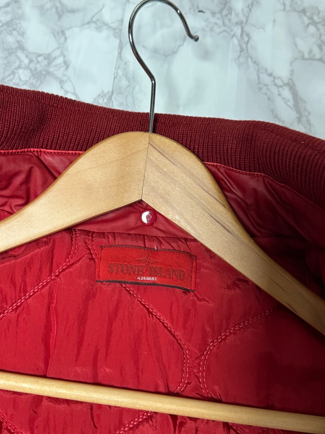 스톤아일랜드 고스트 피스 레드 와펜 2014ss 자켓 상품이미지6