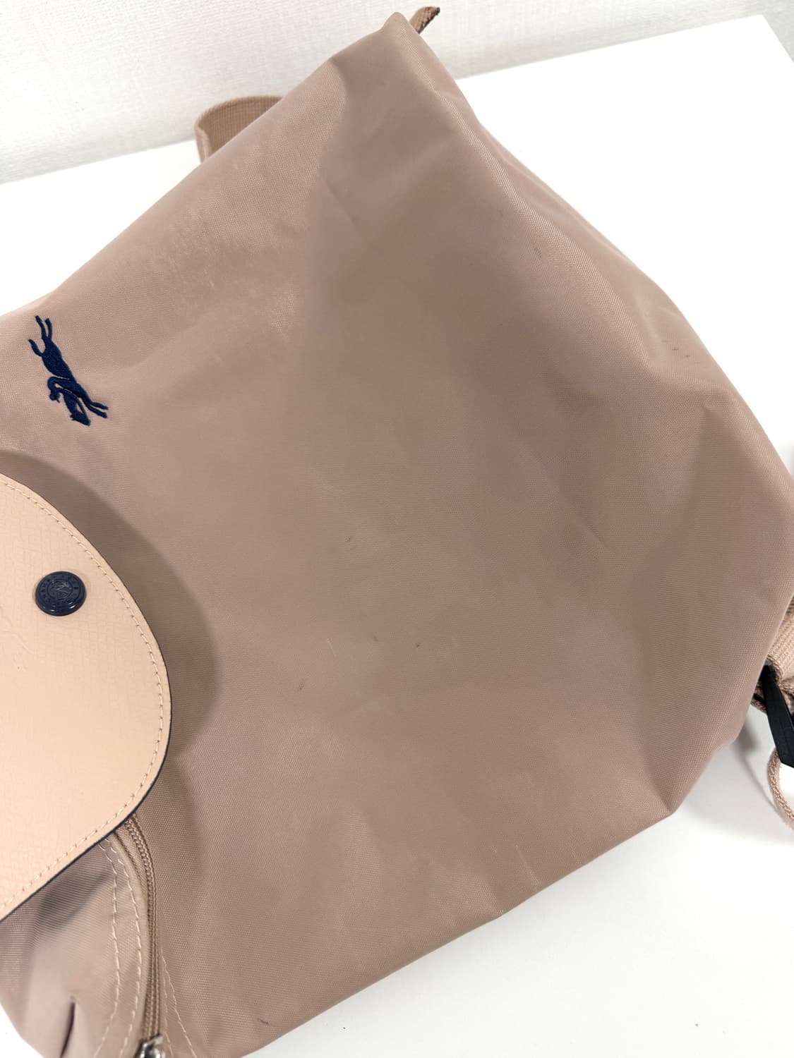 롱샴 핑크베이지 백팩 상품이미지3