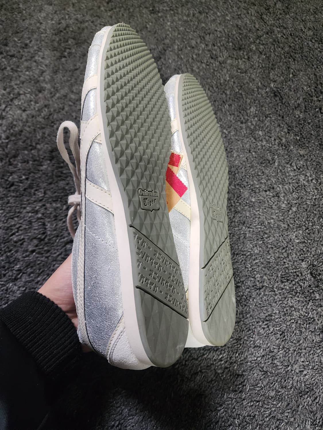 오니츠카타이거 올림푸스 실버 255사이즈 상품이미지5