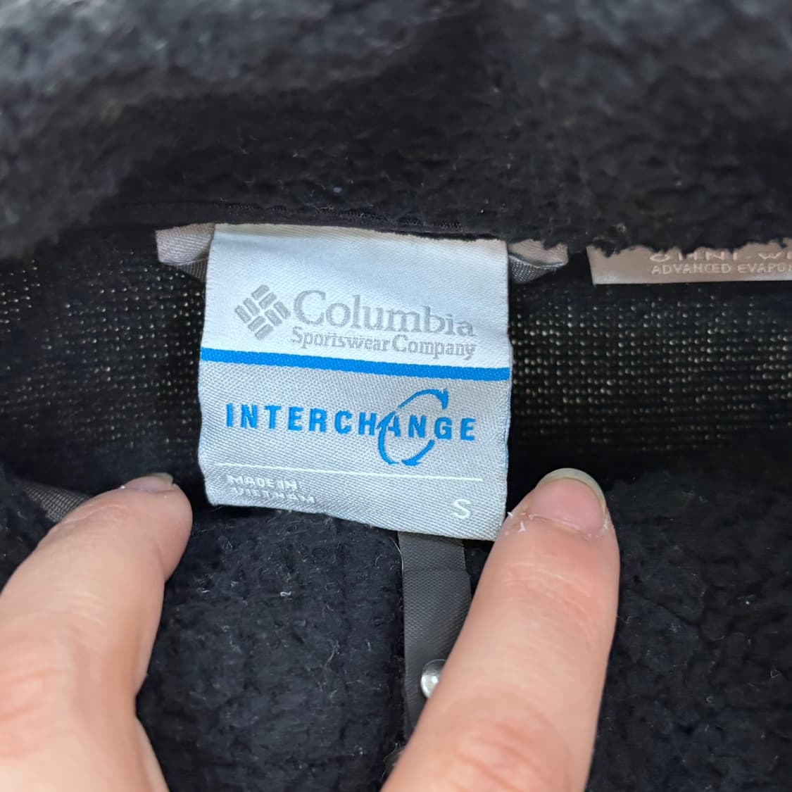 S 컬럼비아 여성 플리스 집업 자켓 0325E 상품이미지3