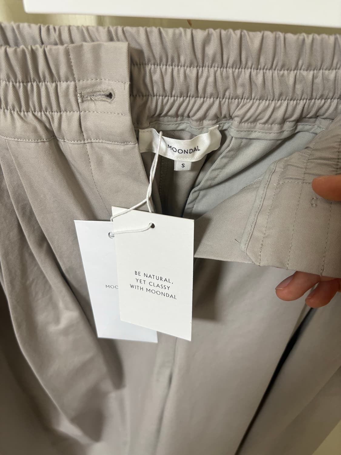 문달 코튼볼륨턱팬츠(cotton volume tuck pants) 상품이미지2