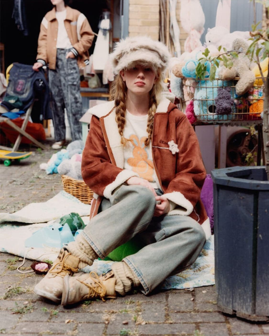 키르시 위티 버니 플랫 아이보리 니트(WITTY BUNNY) 상품이미지4