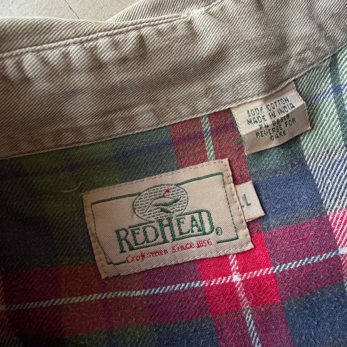 레드헤드 엘보우 패치 워크 셔츠 상품이미지5