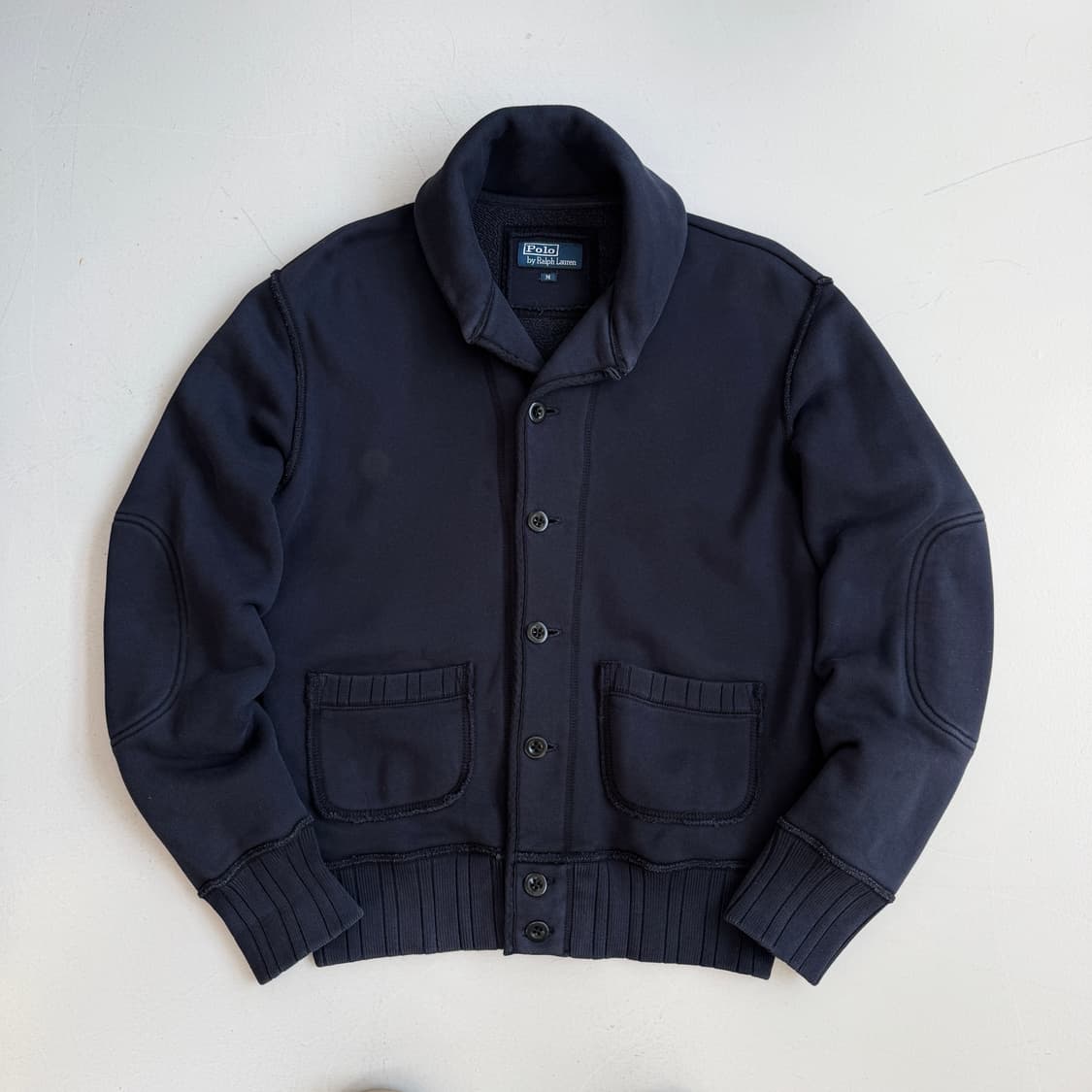 폴로 코튼 숄카라 가디건  상품이미지2