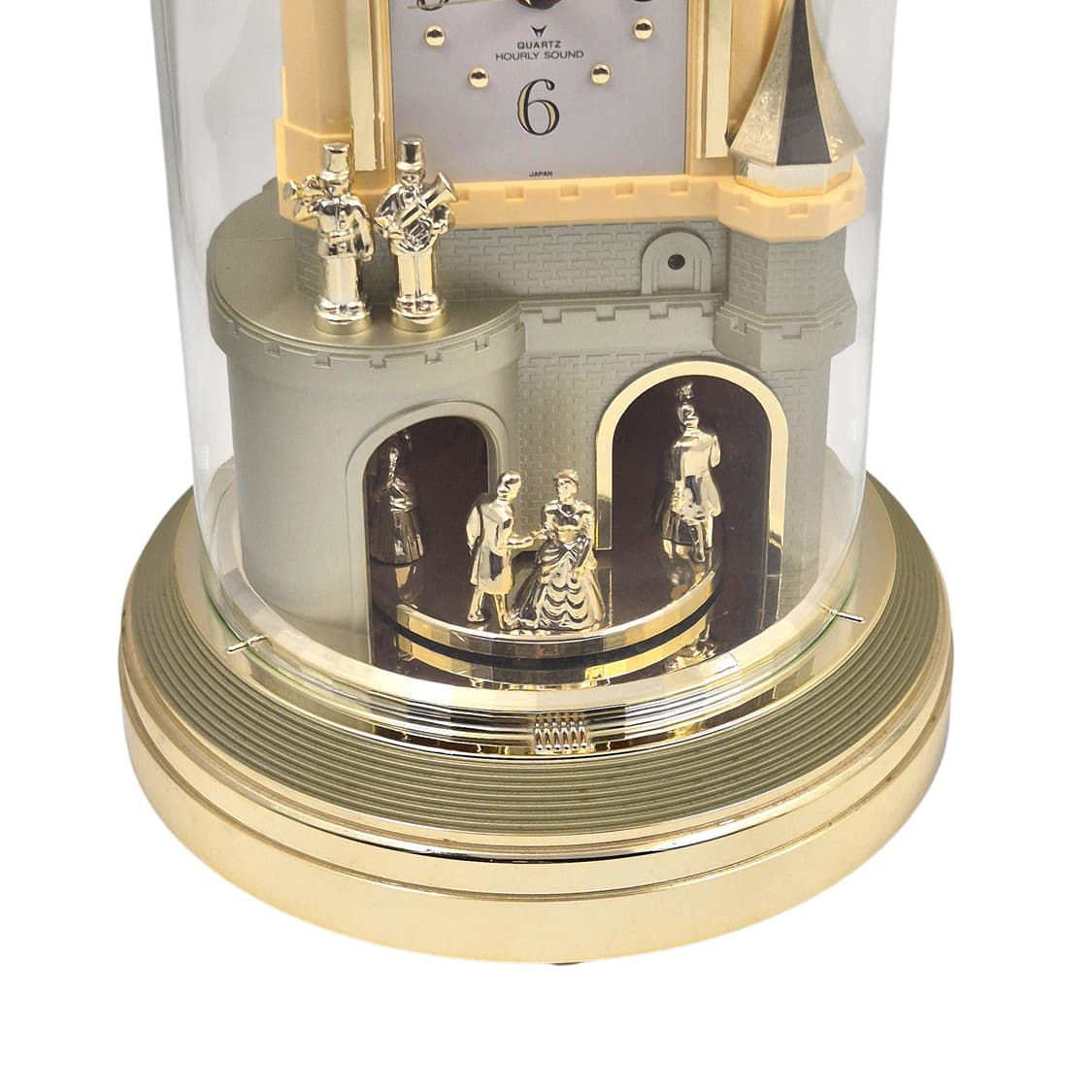 80s 시티즌 캐슬 세레나데&흔들 벨 유리 돔 시계 상품이미지3